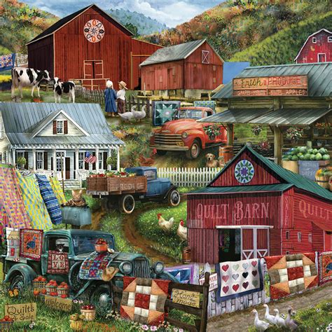 Country Compilation Large Piece Jigsaw Puzzle Spilsbury