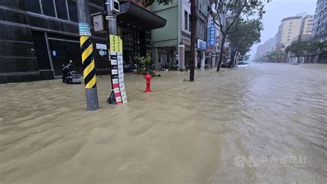 颱風凱米雨彈狂炸中南部 多縣市淹水26日再停班 生活 中央社 Cna