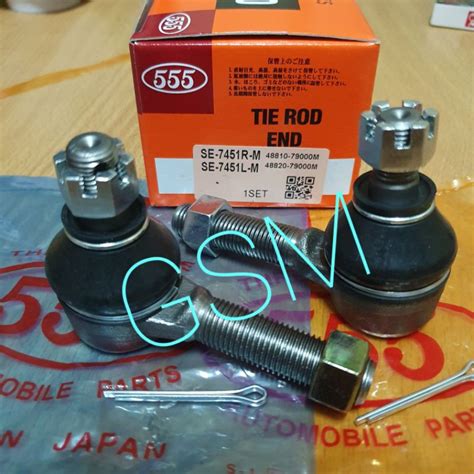 Jual TIE ROD END SET KIRI KANAN SUZUKI FUTURA CARRY ST100 T120SS 555