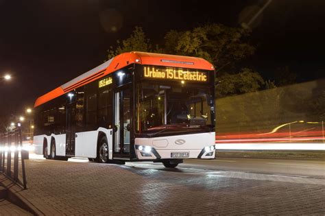 Elektryczny autobus międzymiastowy Solaris Urbino 15 LE electric