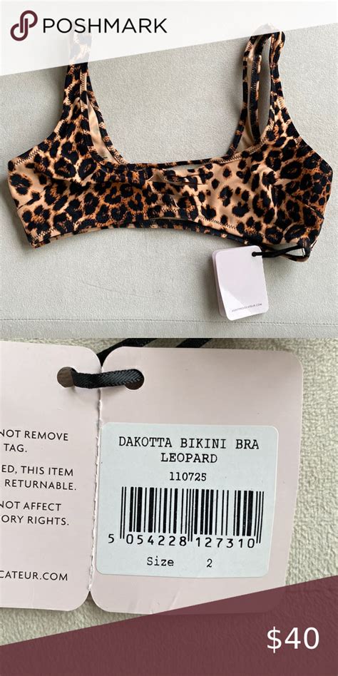 Agent Provocateur Dakota Bikini Bra Leopard In 2022 Bikinis