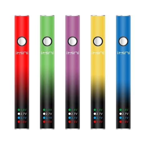 Imini 380mAh Vape Button Battery Factory Direct Variable Voltage