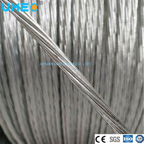 ASTM A475 Electric Galvanized Steel Wire Strand Core Cable 1860MPa For