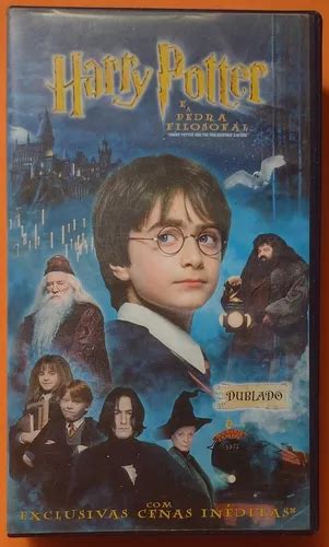 Fita Vhs Harry Potter E A Pedra Filosofal Dublado MercadoLivre