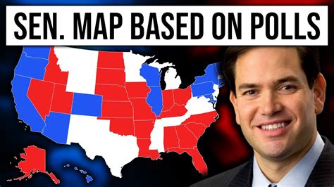 The 2022 Senate Map Based On The Latest Polls October 2022 YouTube