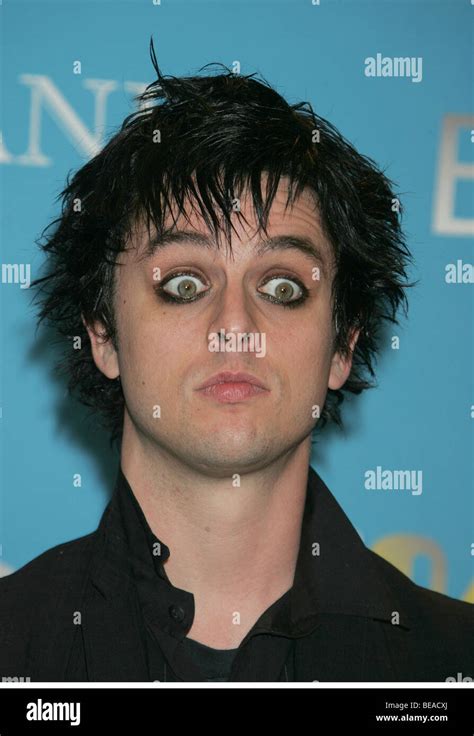 Billie Joe Armstrong Of Us Rock Group Green Day Stock Photo Alamy