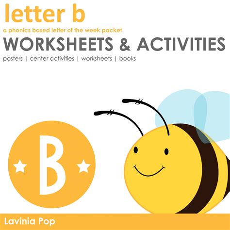 Free Phonics Letter Of The Week B In My World