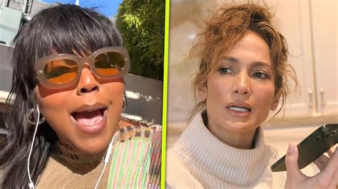 Lizzo Reacts To J Lo S Team S Claim She Turned Down This Is Me Now Cameo Youtube