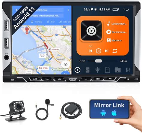 Autoradio Android Autoradio Pouces Din Cran Tactile Avec