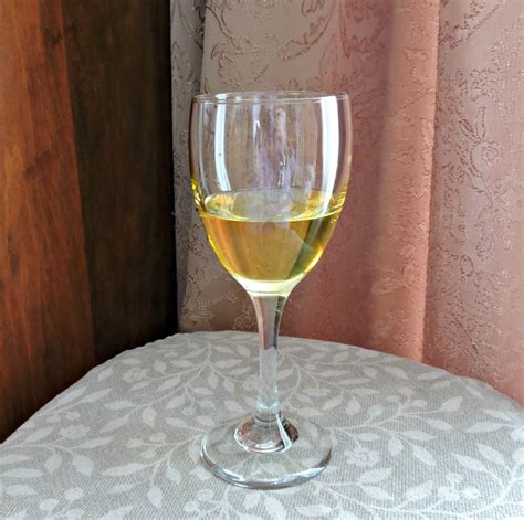 Fake 75 Glass Of White Wine Chardonnay Faux Food Drink