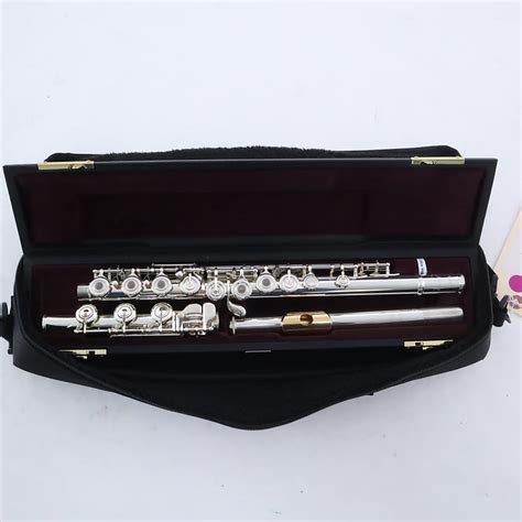 Yamaha Model Yfl H Allegro Intermediate Flute With Silver Reverb