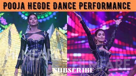 Pooja Hegde Mind Blowing Dance Performance Filmfareofficial Awards