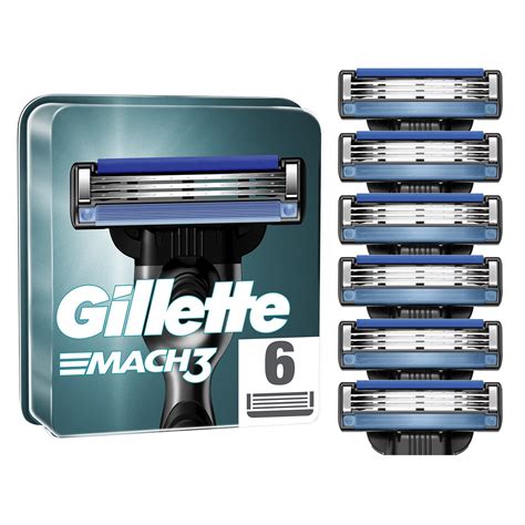 Recambio De Maquinilla De Afeitar Caja Unidades Gillette Mach