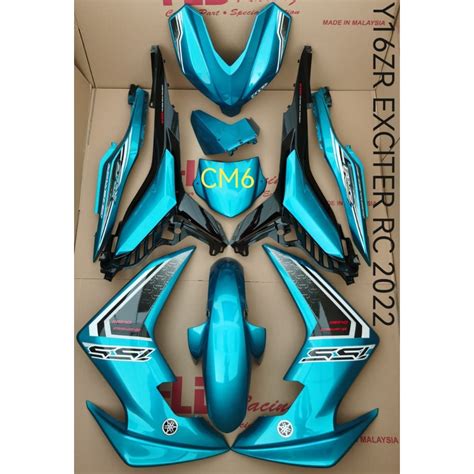 Y16ZR YAMAHA BODY COVER SET EXCITER RC 2022 WITH SIAP STICKER TANAM HLD