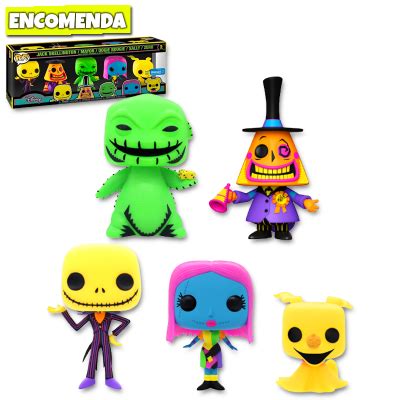 Funko Pop O Estranho Mundo De Jack 5PK Walmart Exclusive Loja TSC