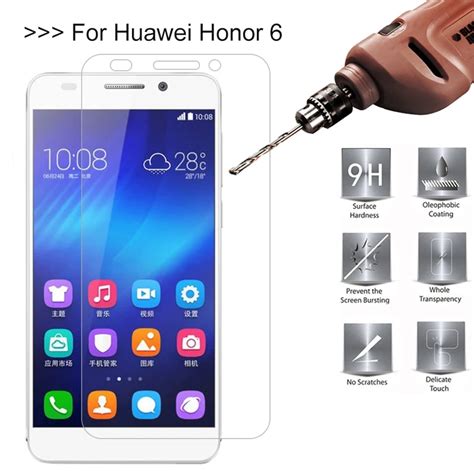 2 5D 0 26mm 9 H Premium De Vidro Temperado Para Huawei Honor 6 5 0