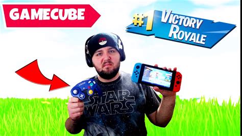 Winning Fortnite Using A Gamecube Controller On Nintendo Switch Youtube