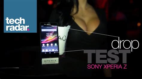 Sony Xperia Z Las Vegas Water Drop Test Youtube