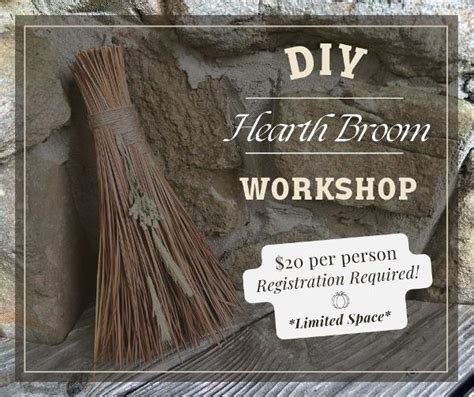 Diy Hearth Broom Workshop Alabama State Parks