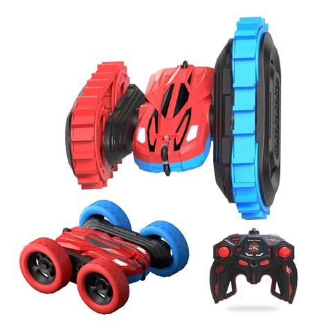 Ascetic 2 In 1 Stunt Remote Control Car Double Sided 360 Rotating 4WD