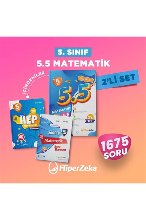 Hiper Zeka Yay Nlar S N F Matematik Soru Bankas Ve Deneme