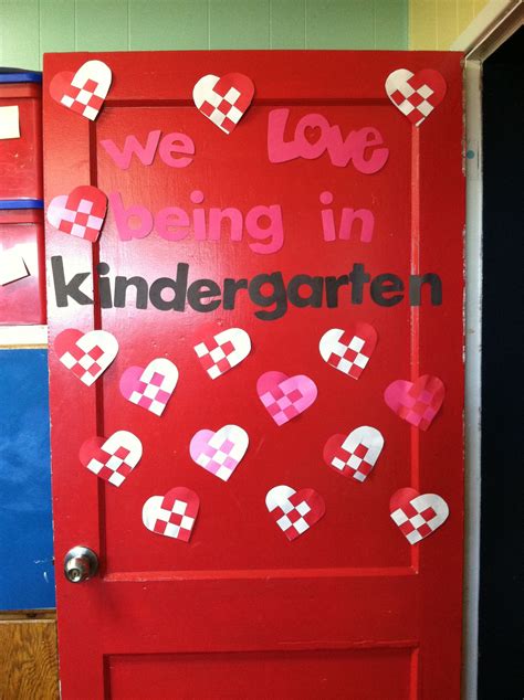 February Door Art Valentines Door Kindergarten Doors