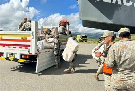 Lluvias Intensas Indeci Traslada Ayuda Humanitaria A Poblaci N