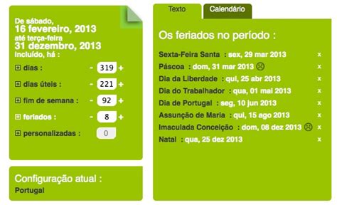 Calculadora De Dias Teis Em Portugal Poupar Melhor