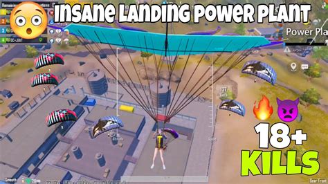 Insane Landing Power Plant In Livik Pubg Mobile Gameplay Youtube