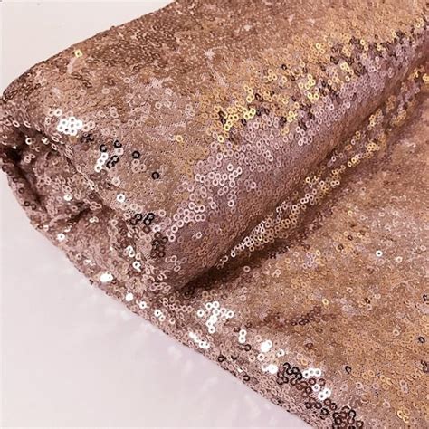 Rose Gold Sequin Fabric Dresses Images 2022