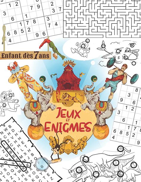 Buy Jeux Et Nigmes Mon Grand Livre De Jeux Pour Enfant D S Ans