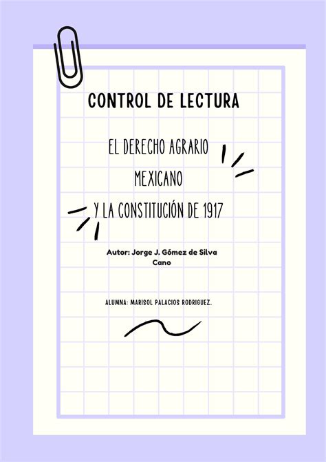 El derecho agrario mexicano y la Constitución de 1917 EL DERECHO