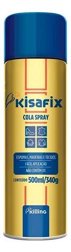 Adesivo Cola Em Spray De Contato Kisafix Killing Ml Mercadolivre