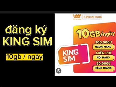 Ng K G I King Sim Gb C A Vietnamobile Ki M Tra T I Kho N G Sim