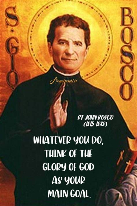 FEAST OF SAINT JOHN BOSCO 31st JANUARY Prayers And Petitions