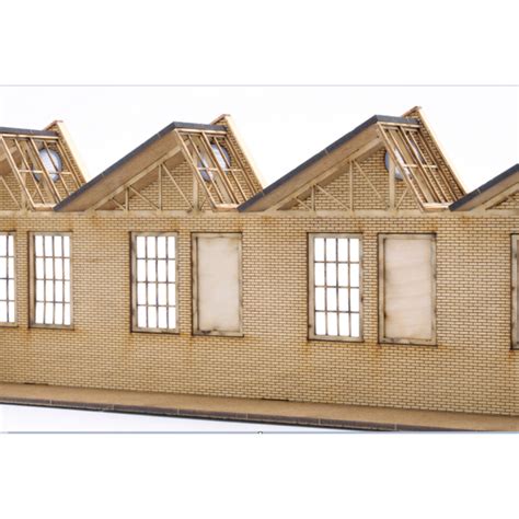 Four Bay Low Relief Warehouse Laser Cut Kit — Key Publishing Ltd