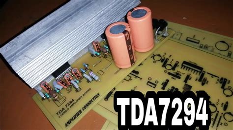 Tda Amplifier Board Tda Dual Ic Board