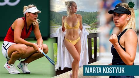 Marta Kostyuk Professional Tennis Player From Ukraine YouTube