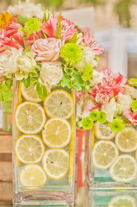 92 Best Citrus Centerpieces Images On Pinterest Floral Arrangements Table Centers And Flower