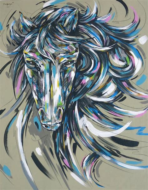 225 best Abstract Horses images on Pinterest | Horse paintings, Horses and Canvas paintings