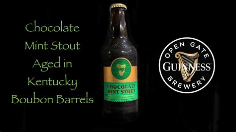 Beer Review 481 Chocolate Mint Stout Aged In Kentucky Bourbon Barrels