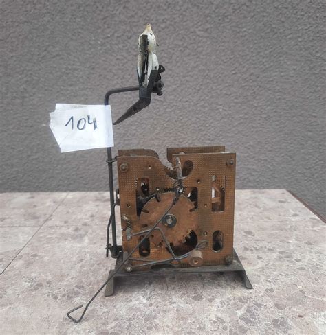 104 Mechanizm starego zegara kukułka niekompletny Tczew OLX pl