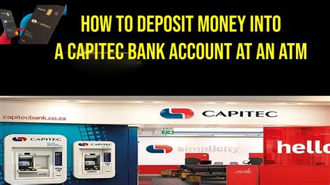 How To Deposit Money Into A Capitec Bank Account At An ATM YouTube