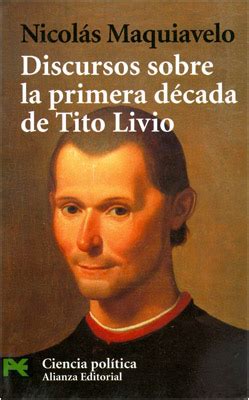 Librer A Morelos Discursos Sobre La Primera Decada De Tito Livio