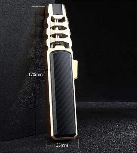 Buy Turbine Torcher Torch Lighter Jet Flame Refillable Butane Lighter Windproof Lighter With