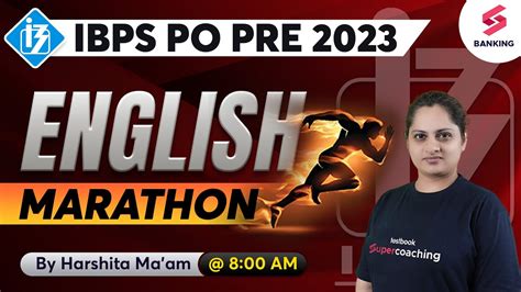 IBPS PO Pre 2023 English Marathon Complete Revision Class For IBPS