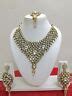 Indian Bollywood Style Fashion Gold Plated Bridal Jewelry Necklace Set