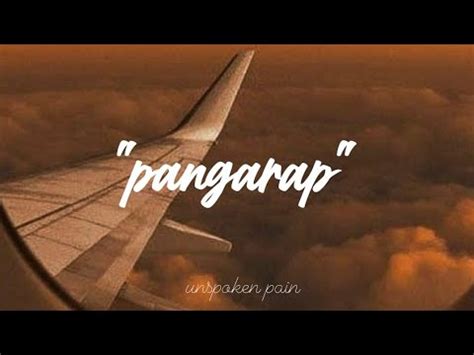 PANGARAP TAGALOG SPOKEN POETRY UNSPOKEN PAIN YouTube