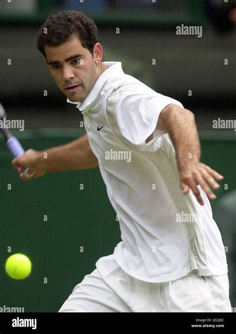 Wimbledon Pete Sampras Stock Photo - Alamy