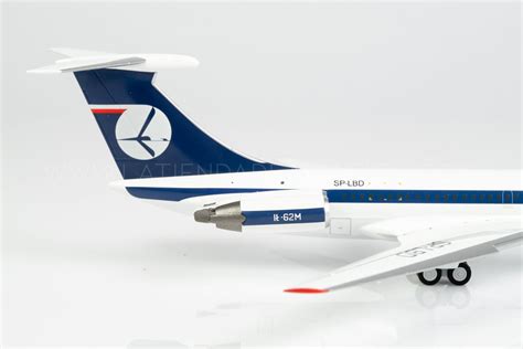 Lot Polish Airlines Ilyushin Il M Sp Lbd Herpa He Modelo A